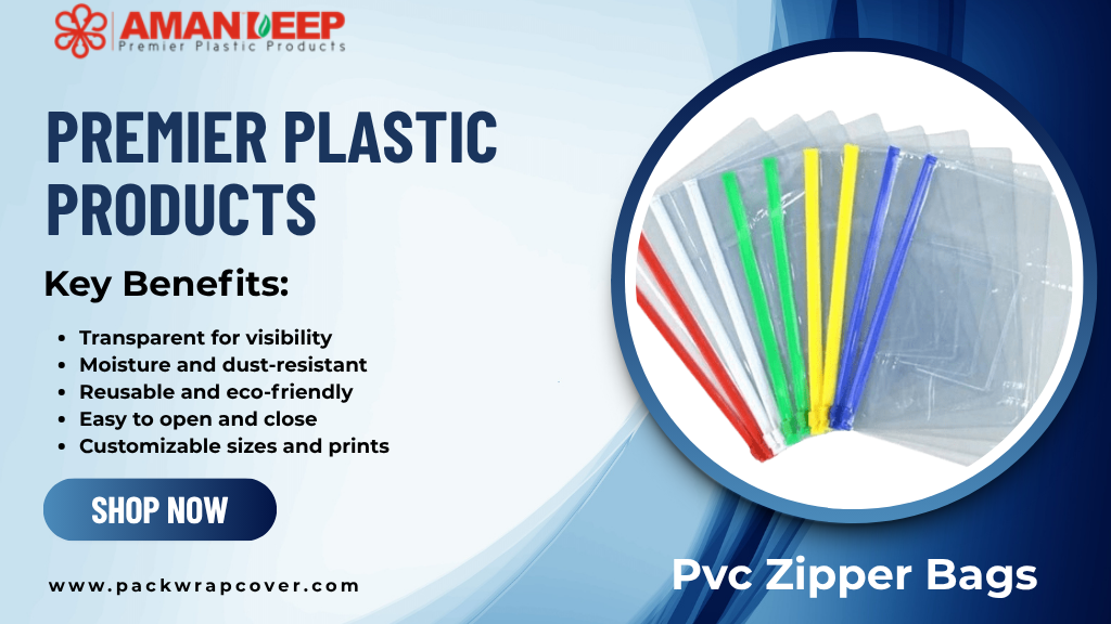 Pvc Zipper Bags Manufacturer in Delhi