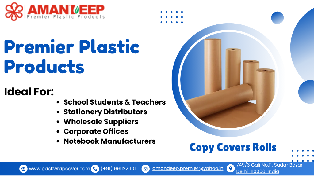 Copy Covers Rolls Packing Manufacturer in Delhi