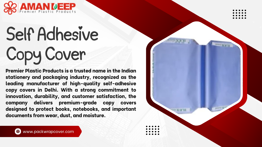Self Adhesive Copy Cover Manufacturer
