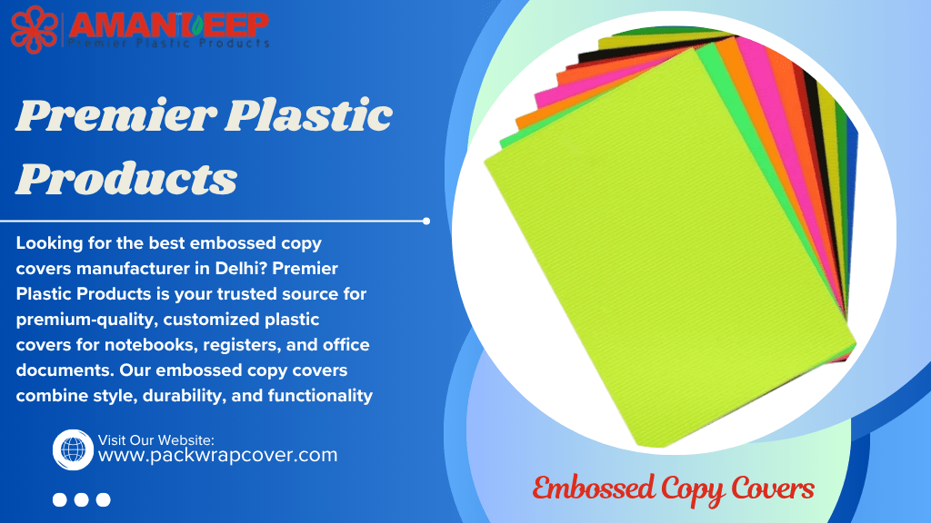 Embossed Copy Covers Manufacturer in Delhi