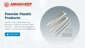 PVC Strip Curtain Mounting Bracket